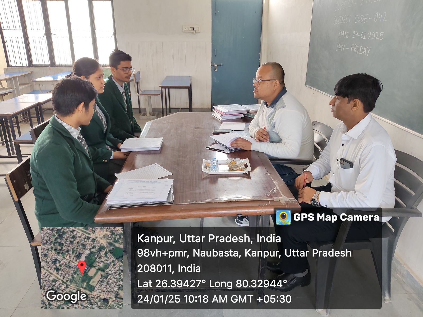 Parent-teacher meeting